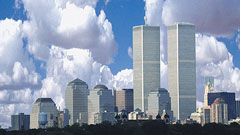 Lower Manhattan Skyline, pre-September 11, 2001